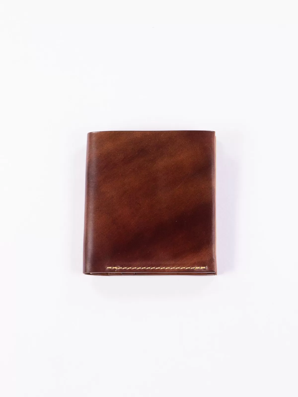 Washed Color 8 Horween Cordovan 3 3 Wallet^KREIS Online