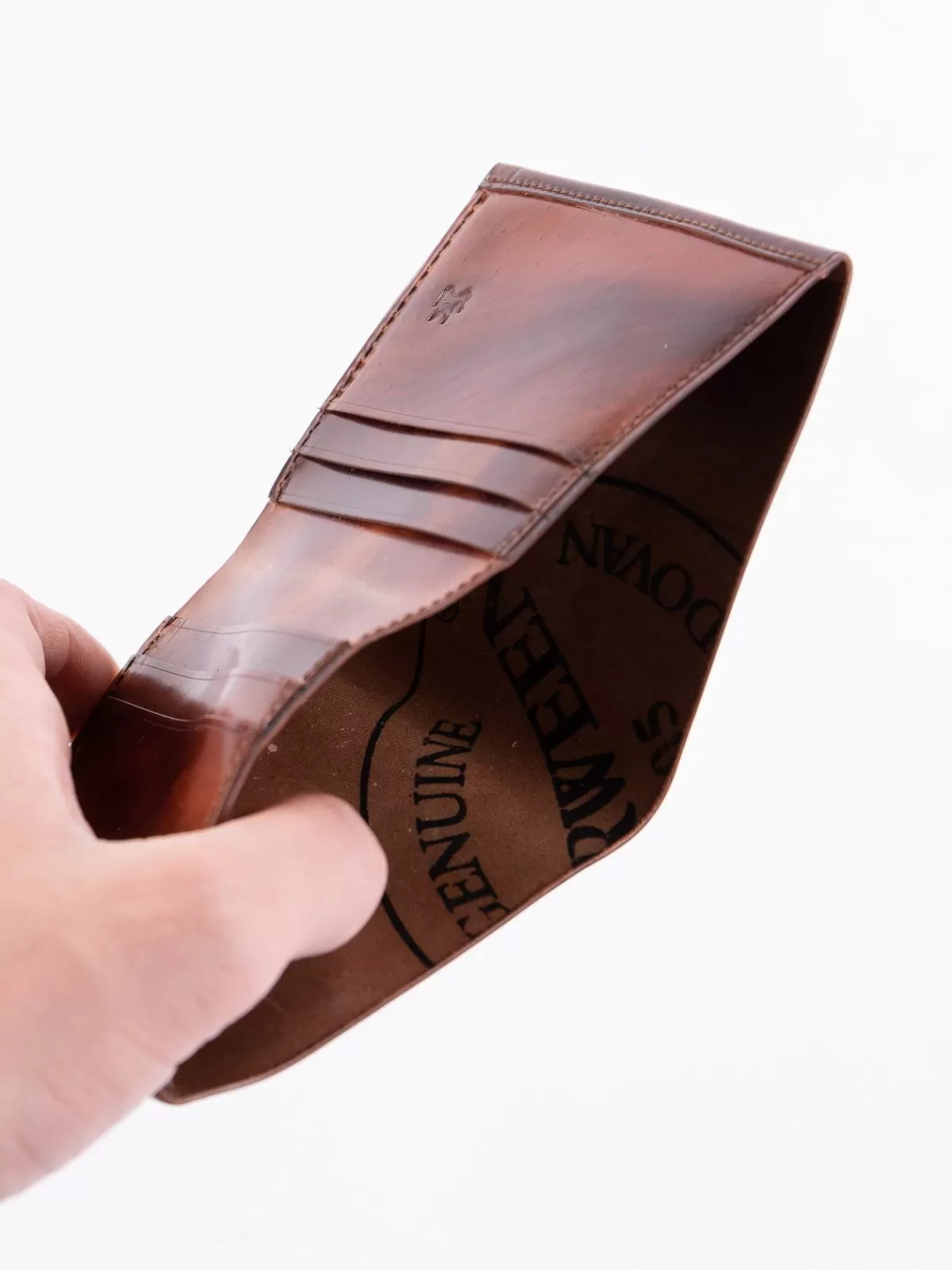 Washed Color 8 Horween Cordovan 3 3 Wallet^KREIS Online