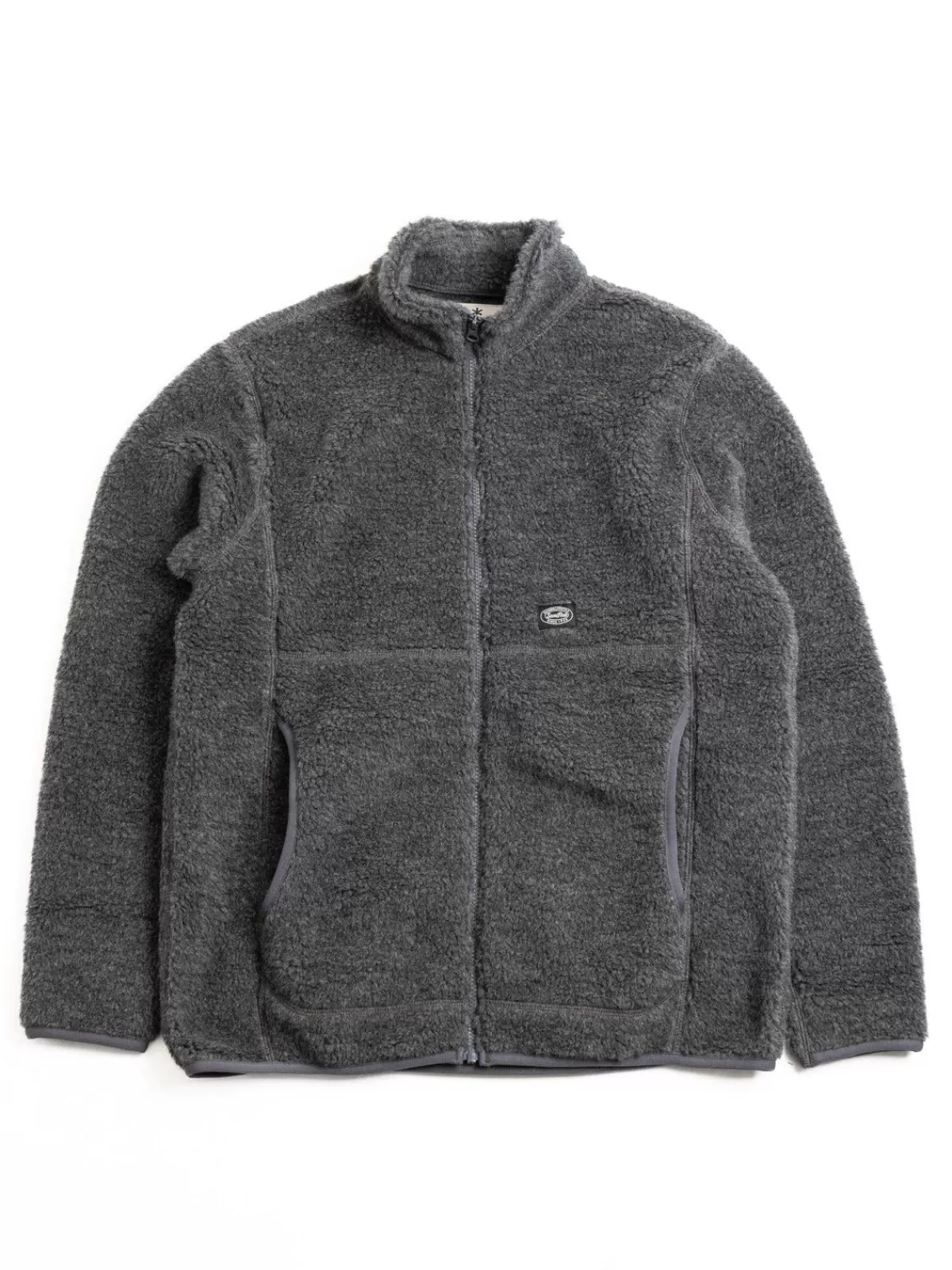 Wool Fleece Jacket Charcoal^SNOW PEAK APPAREL New