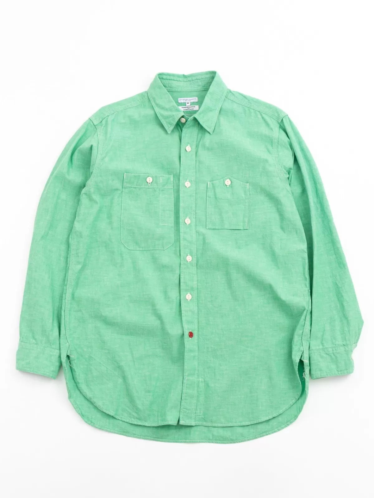 Work Shirt Green Chambray Japanese Narrow Loom (Tbb Exclusive)^Engineered Garments For The Bureau Clearance